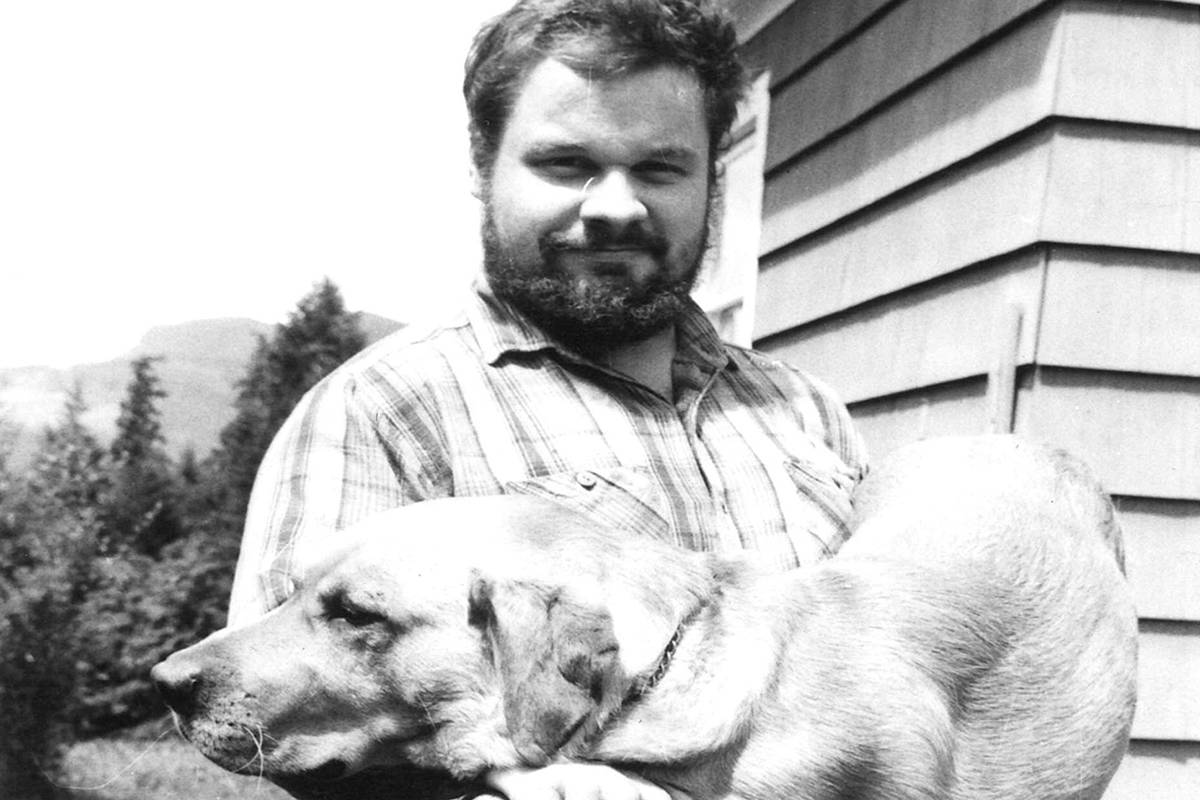 Granger Taylor, seen here with dog, Percy, disappeared in 1980 without a trace, leaving a note saying he was boarding a space ship. (Submitted)