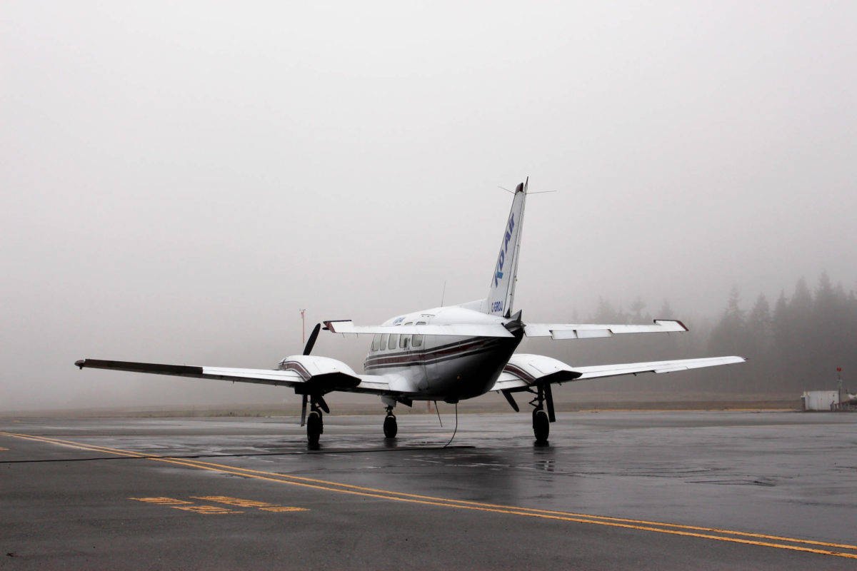 KD Air in Qualicum Beach has voluntarily and temporarily suspended its operations until early March. - News file photo