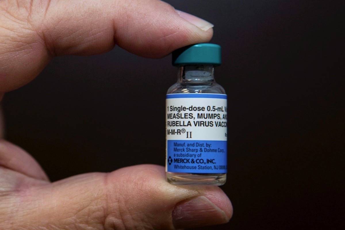 Measles is a highly contagious and painful disease that can result in serious complications. It is also preventable. (AP Photo/Damian Dovarganes)