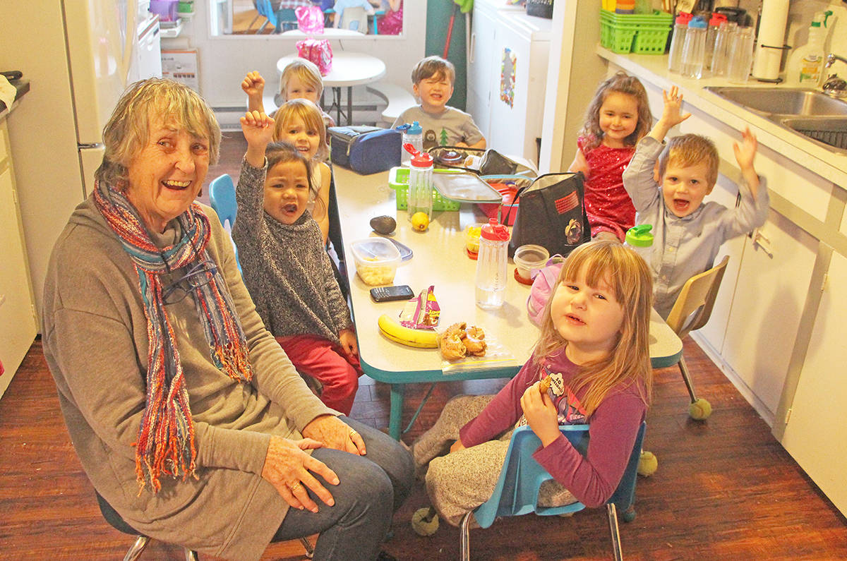 Marg McLellan of Grandma Marg’s Clubhouse in Tofino was delighted to be announced as one of 53 child care facilities throughout B.C. that will participate in the provincial government’s $200 a month child care pilot project. (Photo - Andrew Bailey)