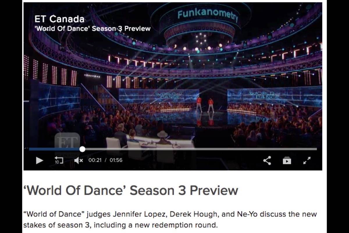 Carlow and Jacksun on the big stage at World of Dance. (from the ET Canada trailer)