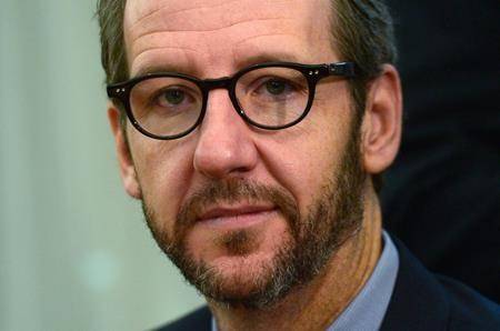 Gerald Butts, principal secretary to Prime Minister Justin Trudeau, takes part in a meeting with Chinese Premier Li Keqiang (not pictured) in the cabinet room on Parliament Hill in Ottawa on Thursday, Sept. 22, 2016. Prime Minister Justin Trudeau’s former principal secretary Butts is asking to testify on the SNC-Lavalin affair.(THE CANADIAN PRESS/Sean Kilpatrick)