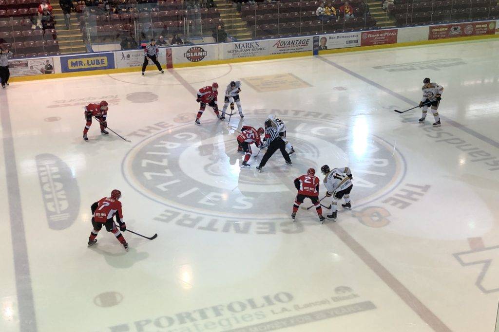 The Alberni Valley Bulldogs dropped Game 1 and 2 of their first playoff series in Victoria. PHOTO COURTESY ALBERNI VALLEY BULLDOGS
