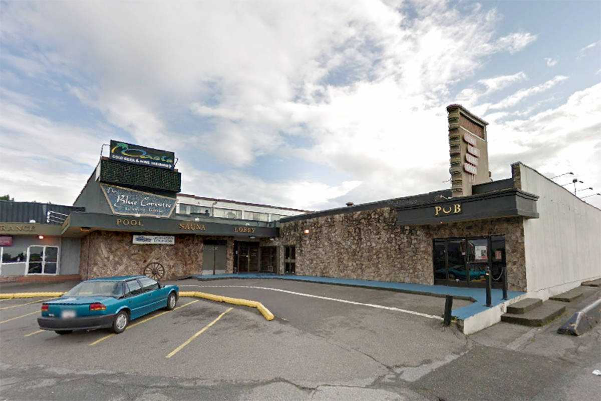 Whalley’s Oasis Hotel (formerly the Dell) pictured here in a Google Street View photo, before the building was torn down.