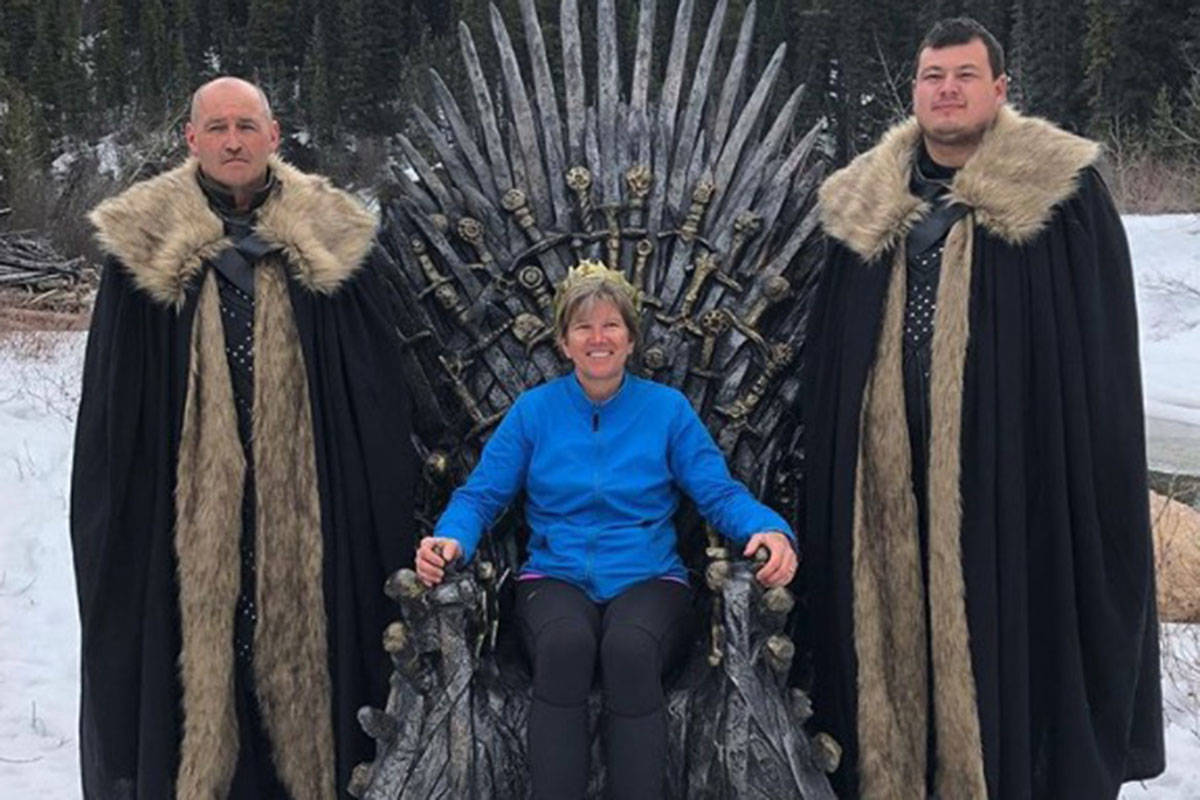 Hundreds flock to throne found in Tumbler Ridge ahead of Game of Thrones premiere