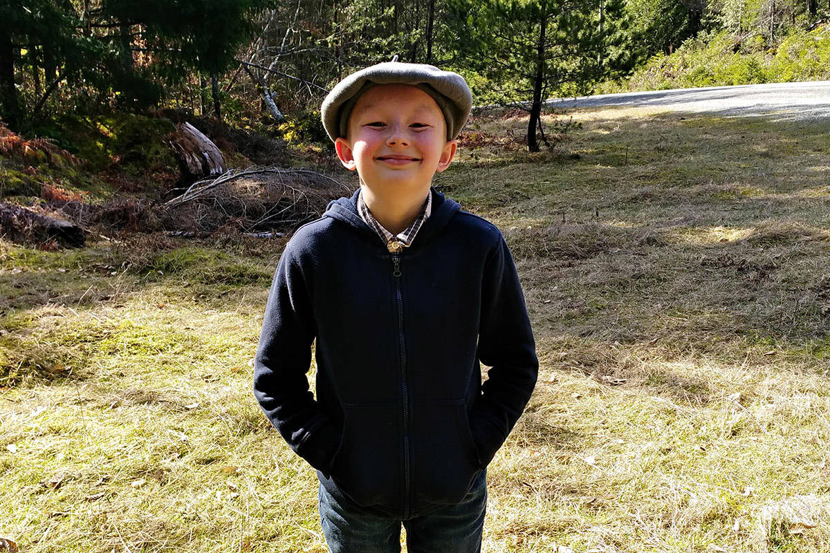 Broderick Burkhart-Thorne, 11, died on Cortes Island in a tragic incident involving an off-road vehicle on March 28, 2019. Photo courtesy Misty Thorne