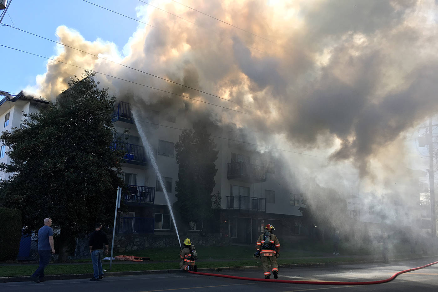 A gofundme campaign has been launched in an attempt to raise $2,000 per displaced family “to ease the pain of loss.” (Keri Coles/News staff)