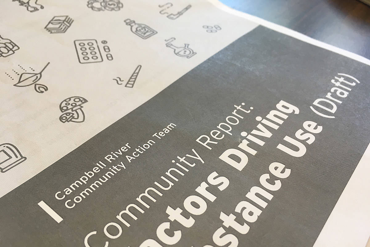 Fluctuations of the resource-based economy have influenced drug use in Campbell River, according to a new report outlining local drivers of substance. Photo by David Gordon Koch/Campbell River Mirror