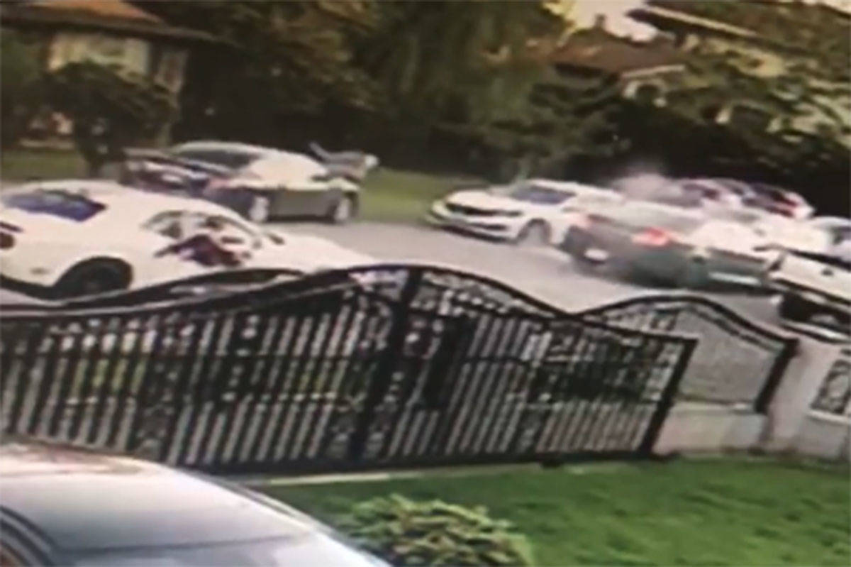 Screengrab from a video posted by Wake Up Surrey on Facebook.