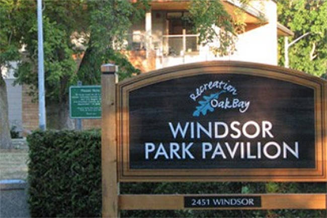 A counter protest has been organized in Oak Bay for Thursday night in response to an anti-SOGI speaker event scheduled for Thursday night, 6:45 pm at the Windsor Park Pavilion. (Oakbay.ca Image)