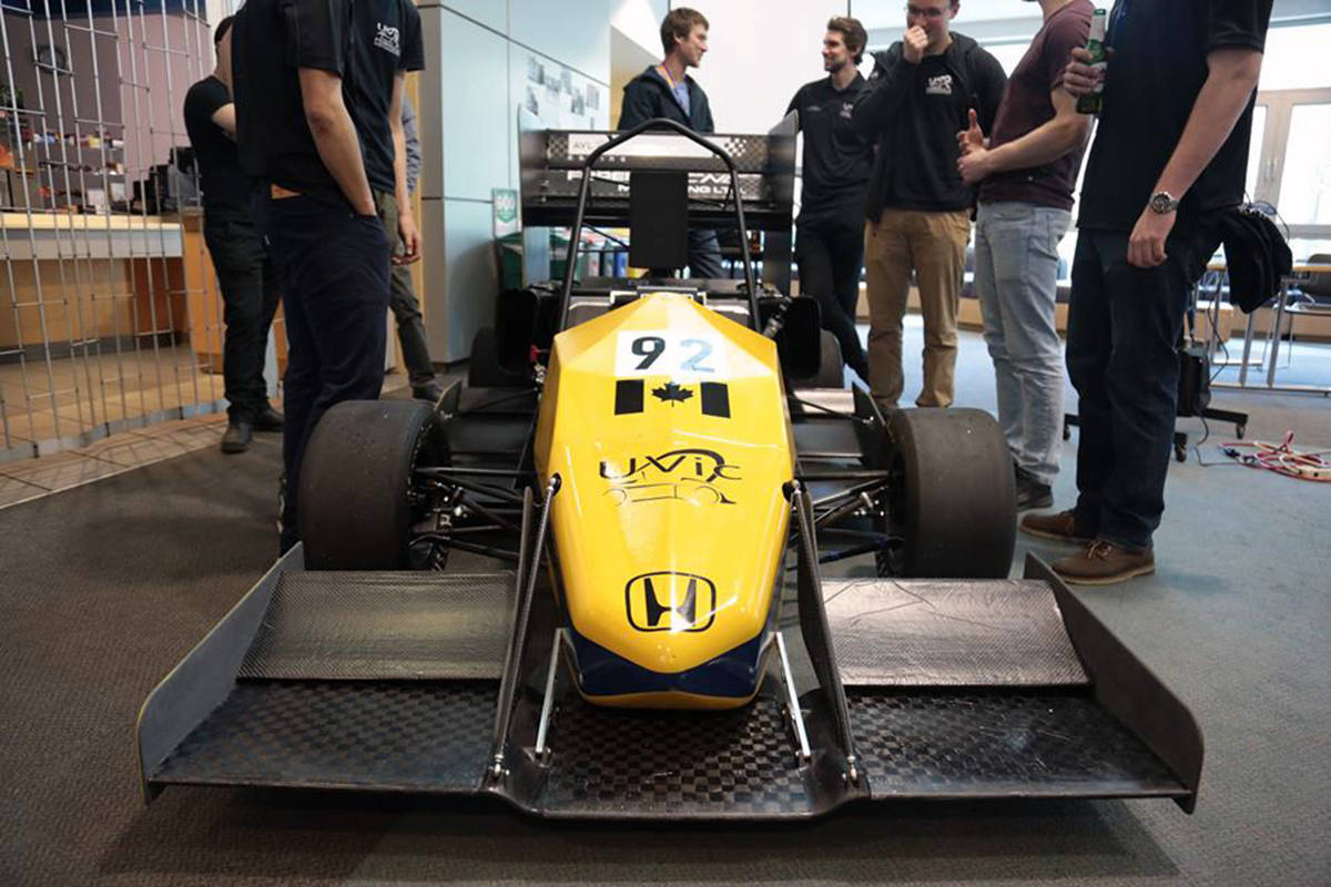 Theft of custom parts creates setback for UVic motorsport team