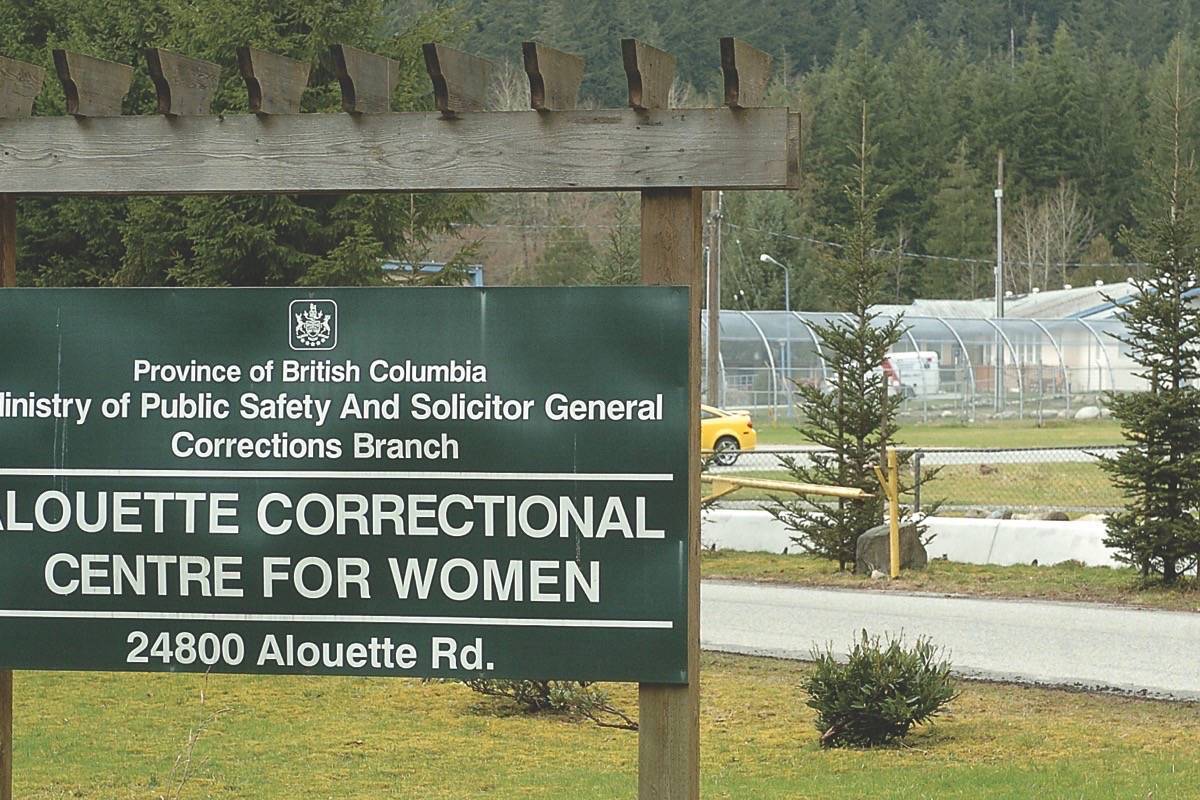 (THE NEWS/files)                                A trans-gender inmate has filed a complaint with Human Rights Tribunal regarding treatment at Alouette Correctional Centre for Women.