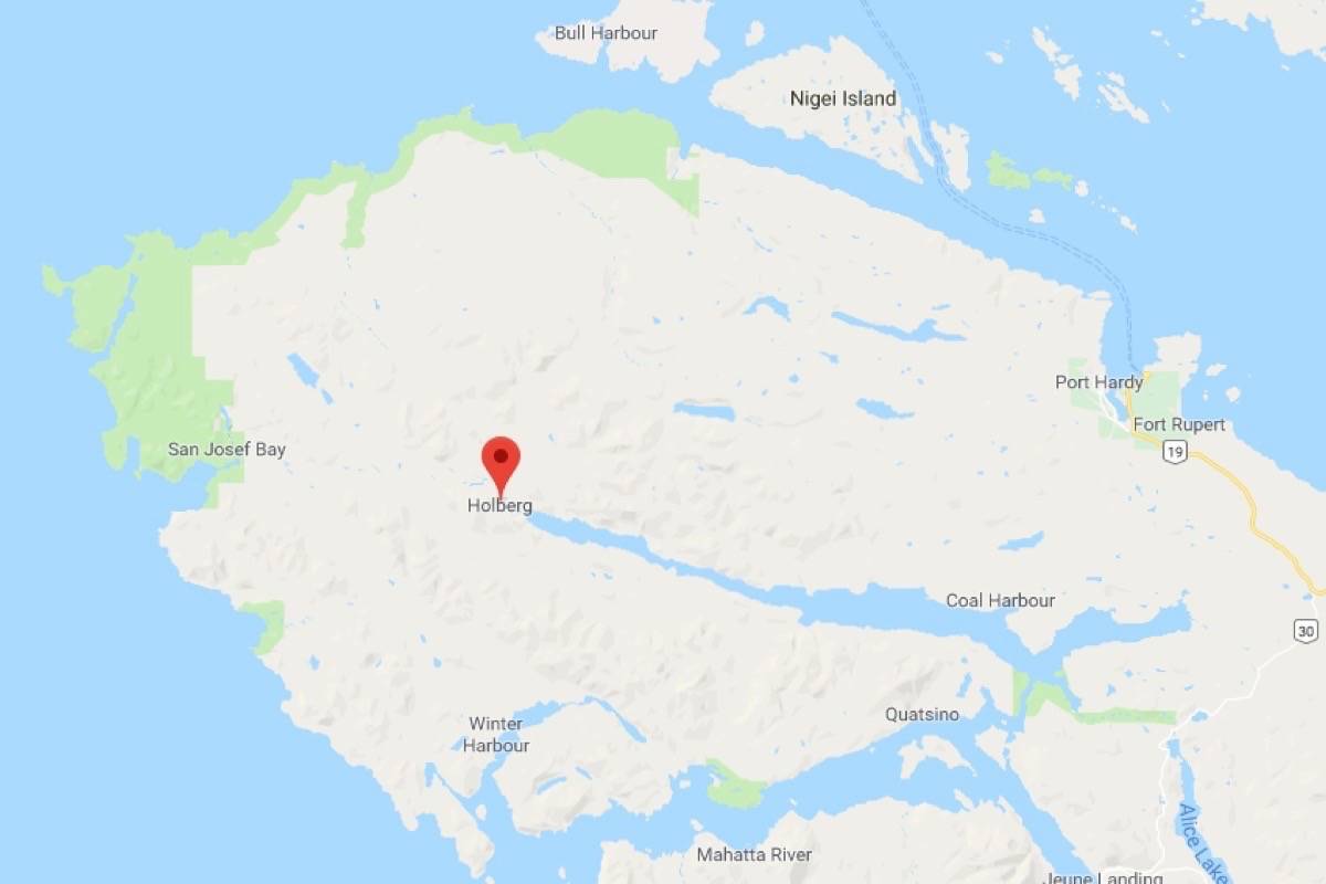 Holberg, B.C. (Google Maps)