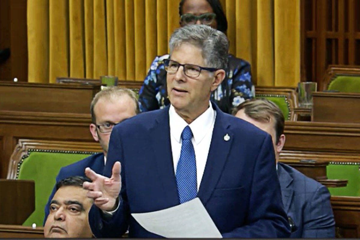 Mark Warawa spoke to the House of Commons on Tuesday, giving his farewell speech.