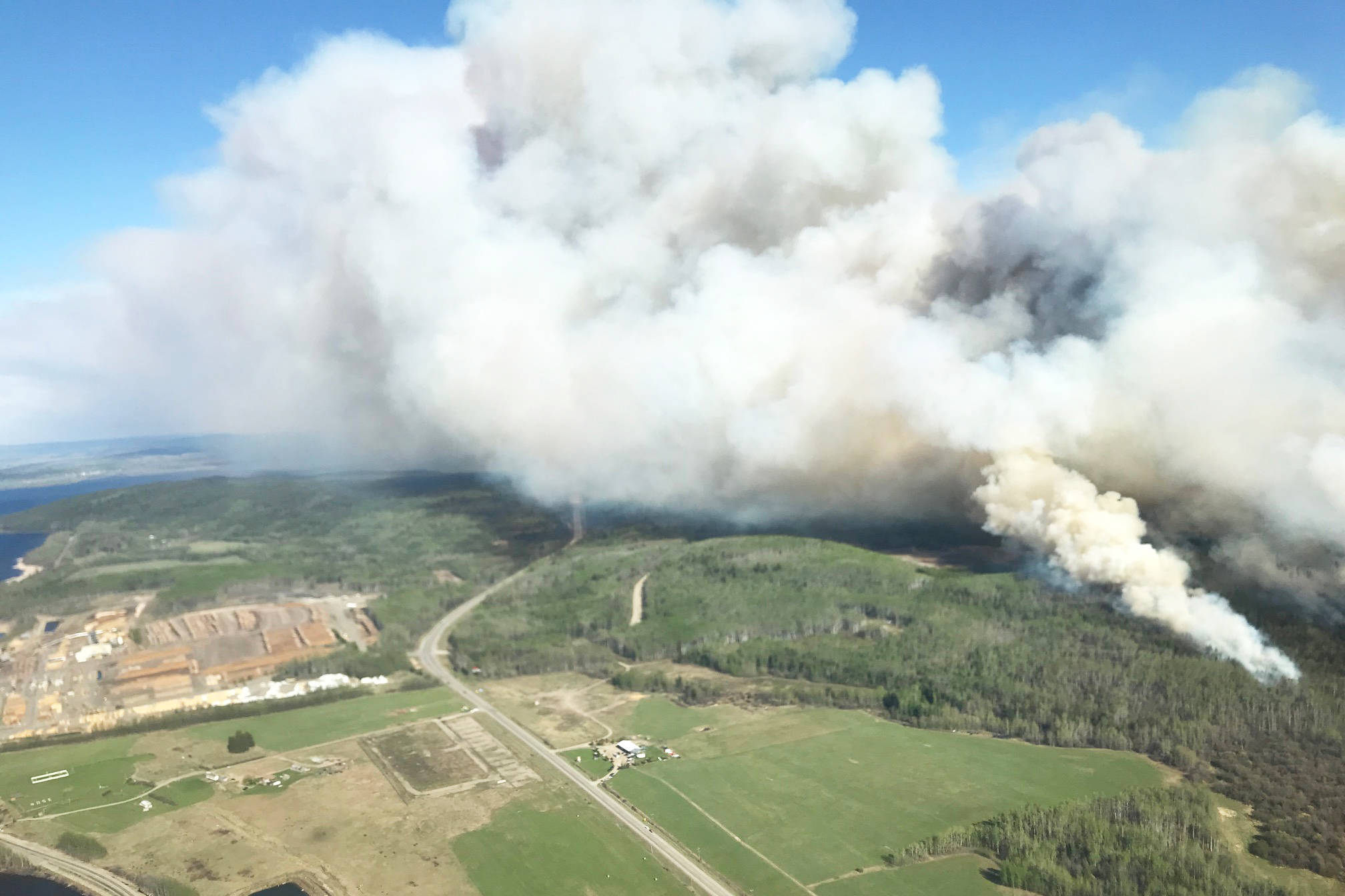 Update: Active wildfire raging in Lejac near Fraser Lake not contained yet