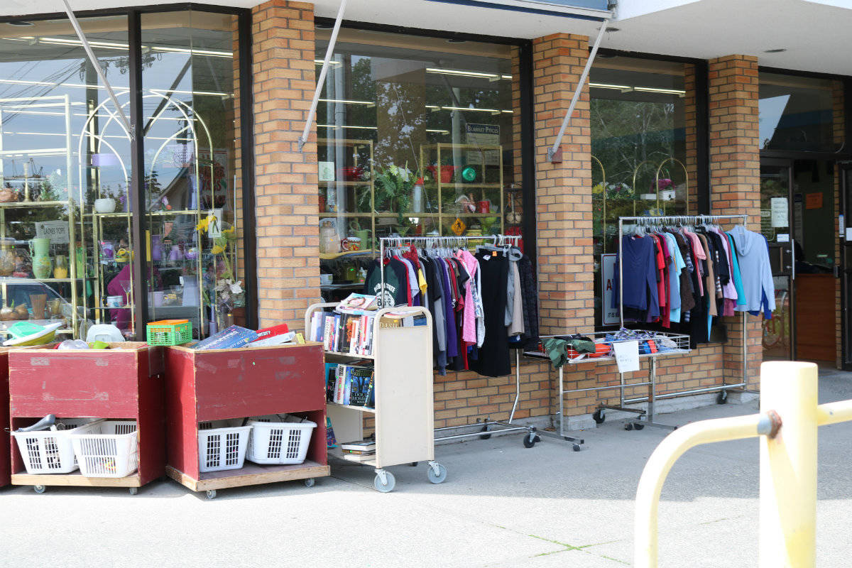 Thrift stores are receiving an influx of clothing in recent years. (Swikar Oli/ News staff)