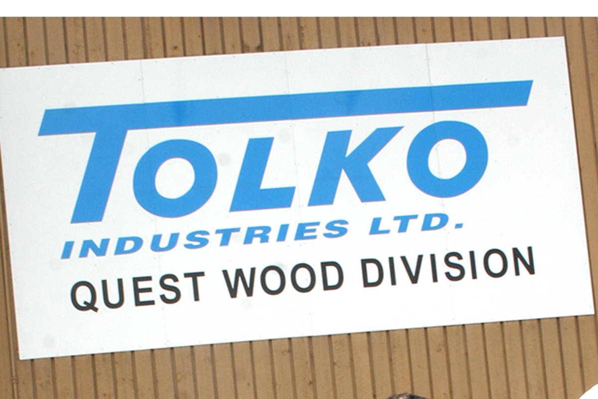 150 workers laid off with Tolko mill closure in Quesnel