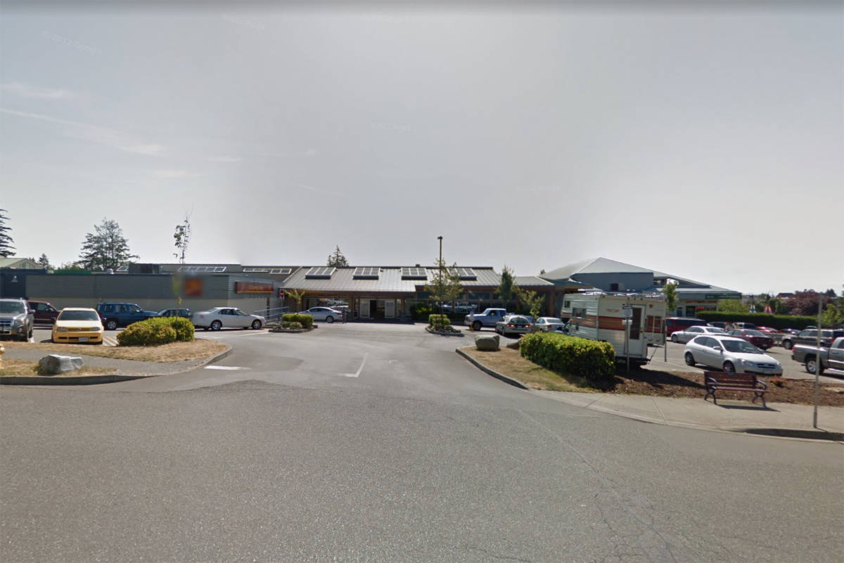 Google Maps image of Comox Centre Mall.