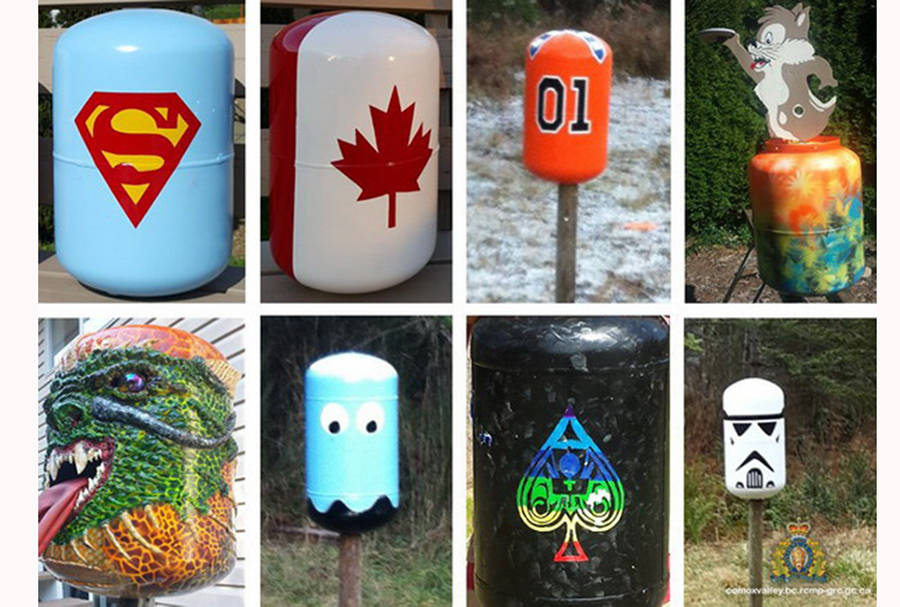 The tonals stolen from the Comox Valley Disc Golf Club, one of which contained the ashes of a former caretaker of the property, have been recovered. Photo courtesy RCMP