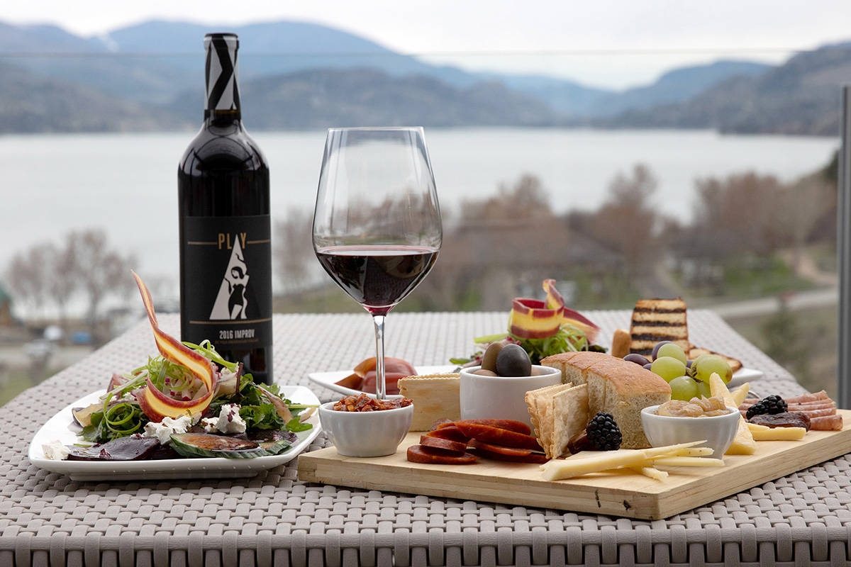 Play Estate Winery executive chef Bill Myra cooks with wine