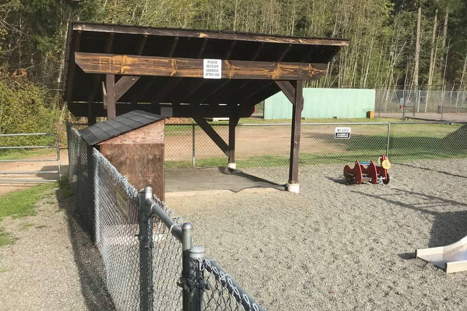 In the contest submission, the Black Creek playground is described as “30 years old, very outdated, and showing serious signs of wear and tear. The holes in the wood posts are perfect homes for wasps, the ‘ride on’ toys barely budge, lumber is rotting, and metal components are rusted and weathered.”