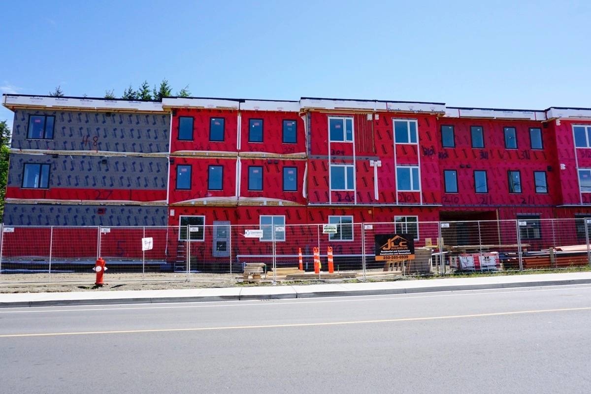 Orca Place supportive housing facility (222 Corfield St. South) is expected to open in July. - File photo