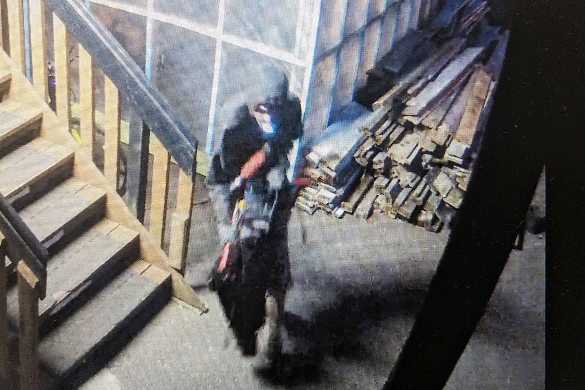 The Campbell River Head Injury Society posted surveillance images to Facebook following an alleged June 8, 2019 theft.