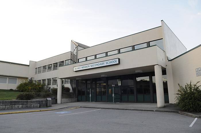 A Mission Secondary student suffered a concussion after a lunchtime fight, but went back to class for the afternoon.