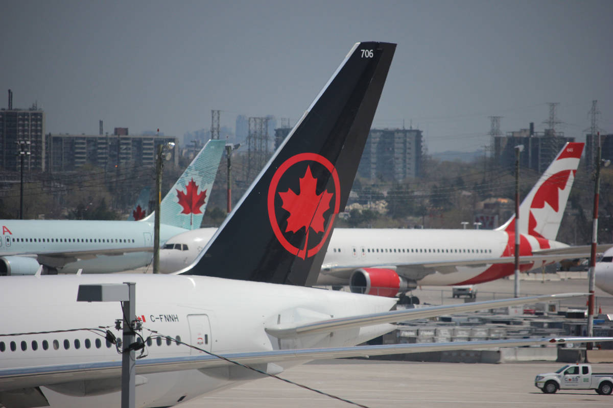 Air Canada’s senior vice-president of Air Canada Express and government relations spoke to business people during an event hosted by the Greater Nanaimo Chamber of Commerce on Wednesday. (NEWS BULLETIN file photo)