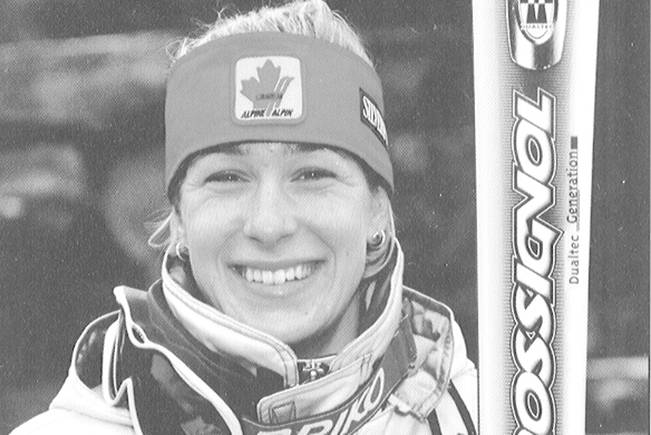 Nanaimo’s Allison Forsyth during her time skiing with Alpine Canada’s national team. NEWS BULLETIN file photo
