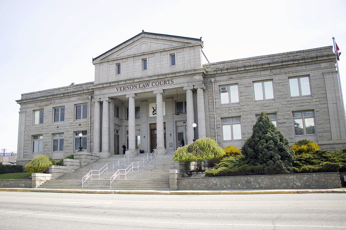 Vernon courthouse. (Brieanna Charlebois - Morning Star)