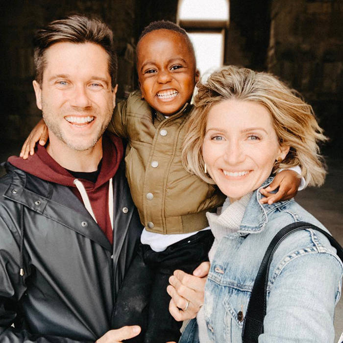 Kim and Clark Moran now have their Nigerian-born son Ayo home in Abbotsford with them after a long delay in the adoption process. (Facebook photo)