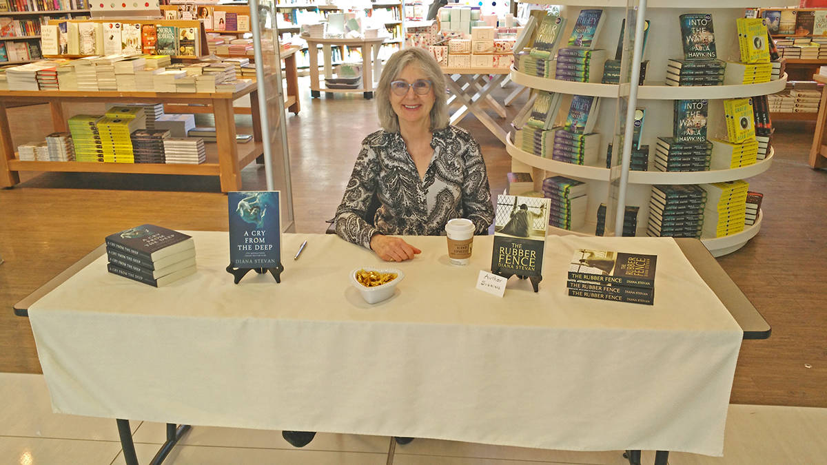 Author Diana Stevan, shown in a file photo, is a finalist in the fiction category of the Whistler Independent Book Awards.