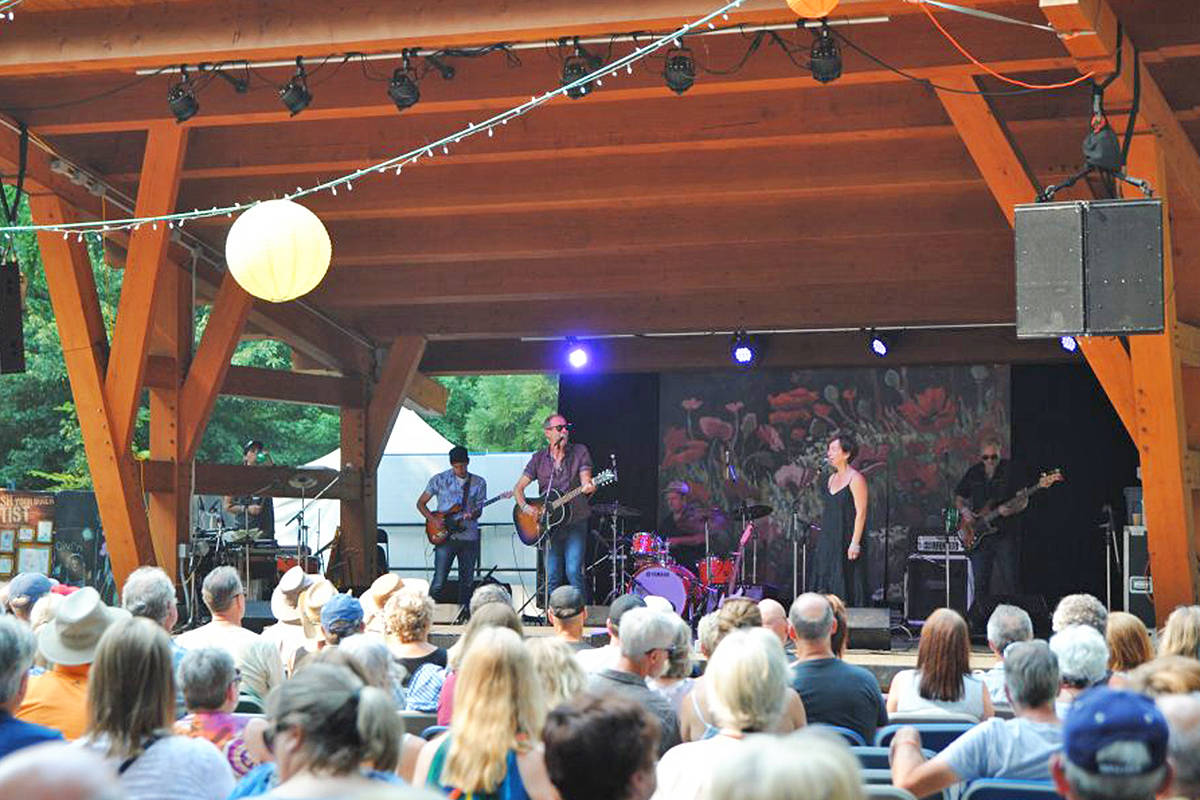 Musical performances are one of many ways to be entertained at the Filberg Festival in Comox, happening this year Aug. 2-5. Courtesy Filberg Festival