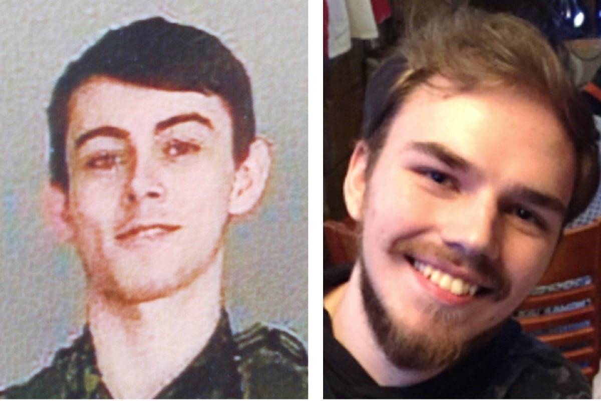 Kam McLeod, right, and Bryer Schmegelsky. (Police handouts)