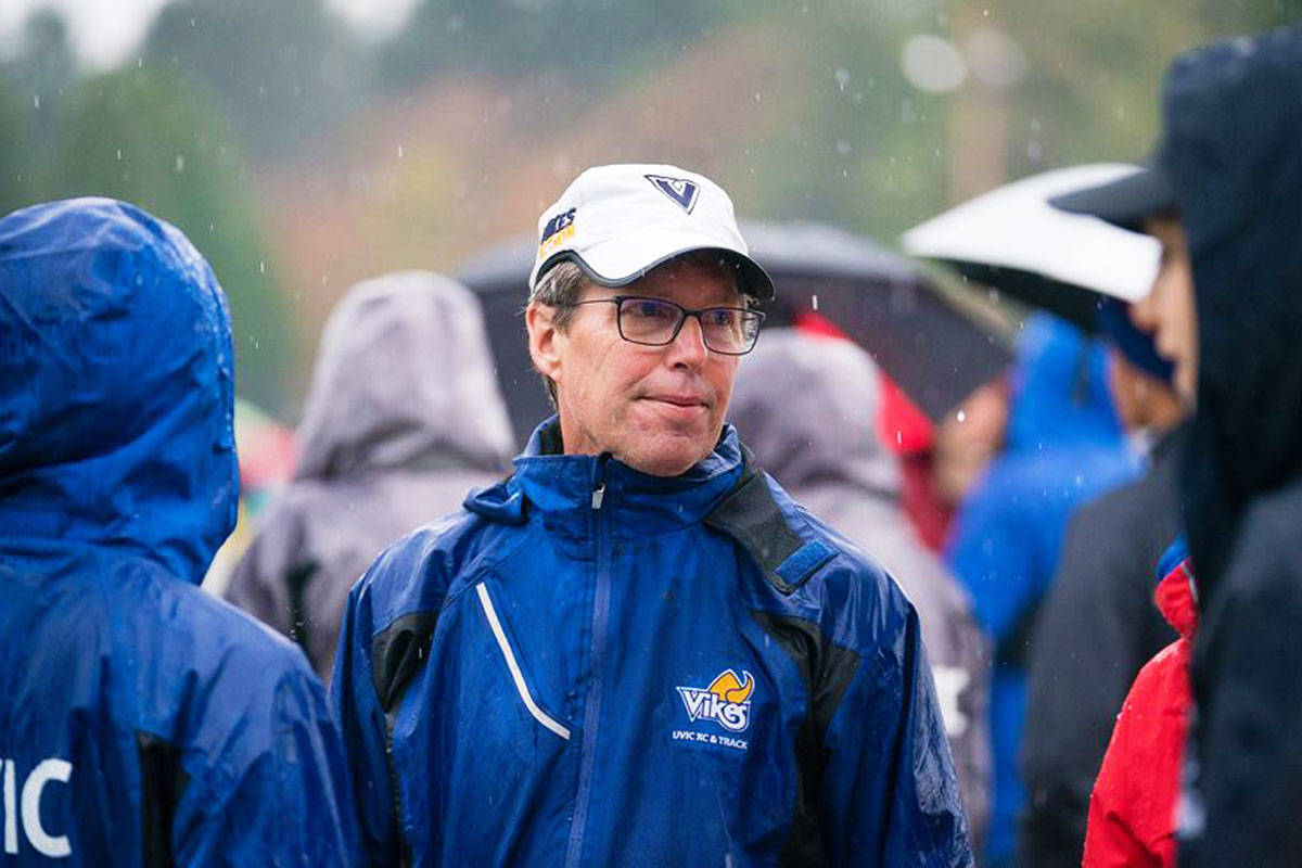 Coach Brent Fougner has led the University of Victoria Cross Country and Track team for 31 years. (Photo by APShutter)