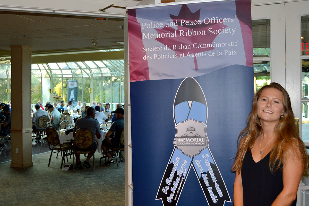 VIDEO: Daughter of slain Abbotsford police officer speaks at charity dinner
