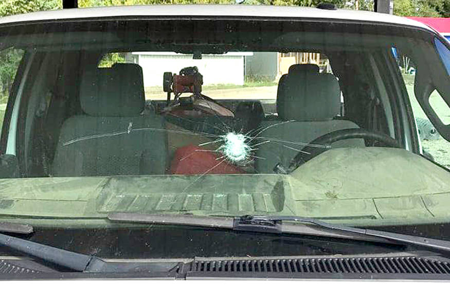B.C. man in hospital after baseball thrown at windshield while driving