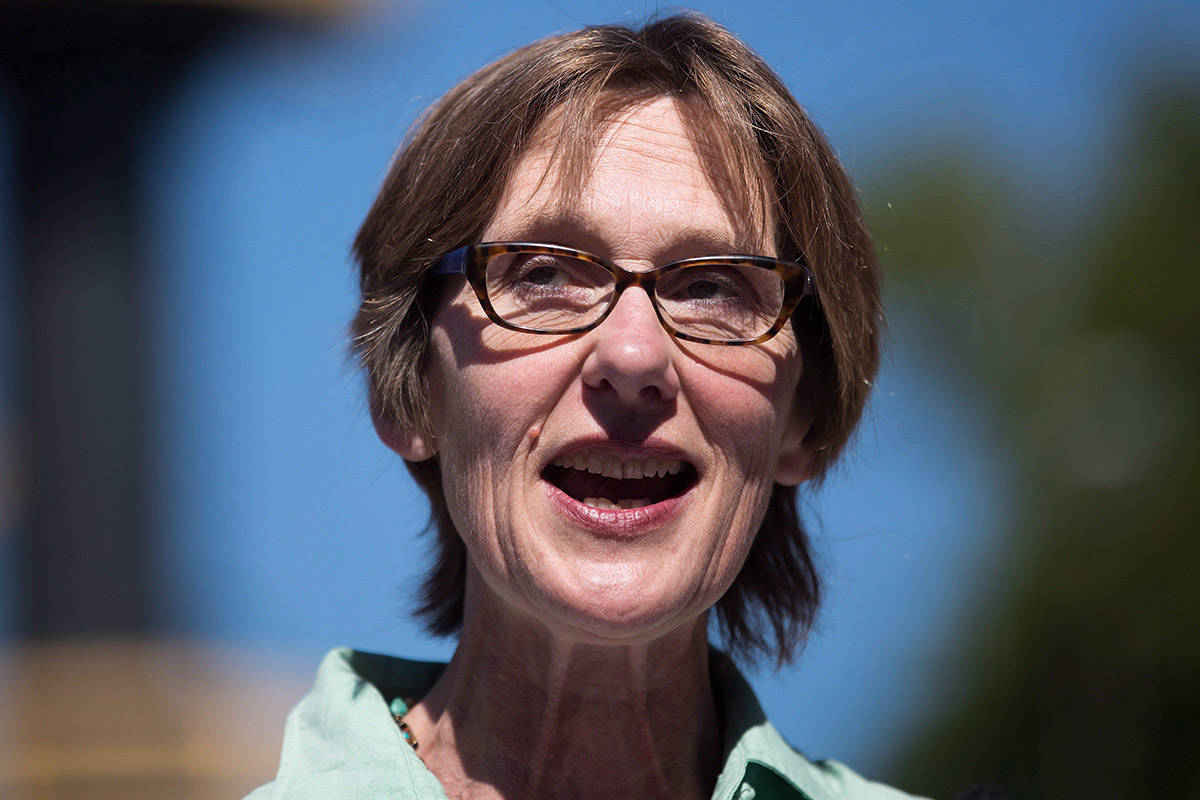 FILE – B.C. Minister of Transportation and Infrastructure Claire Trevena. THE CANADIAN PRESS/Darryl Dyck