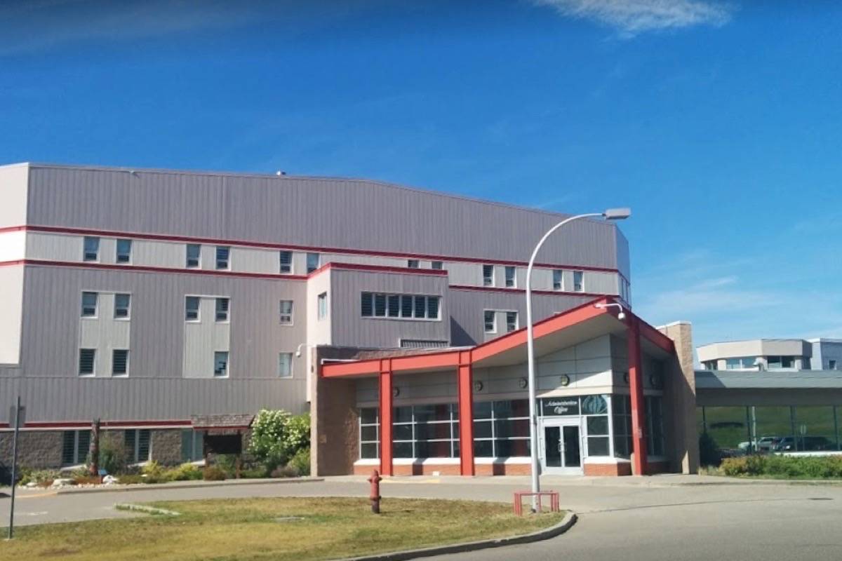 The front entrance of the Prince George Regional Correctional Centre. (Google Street View)