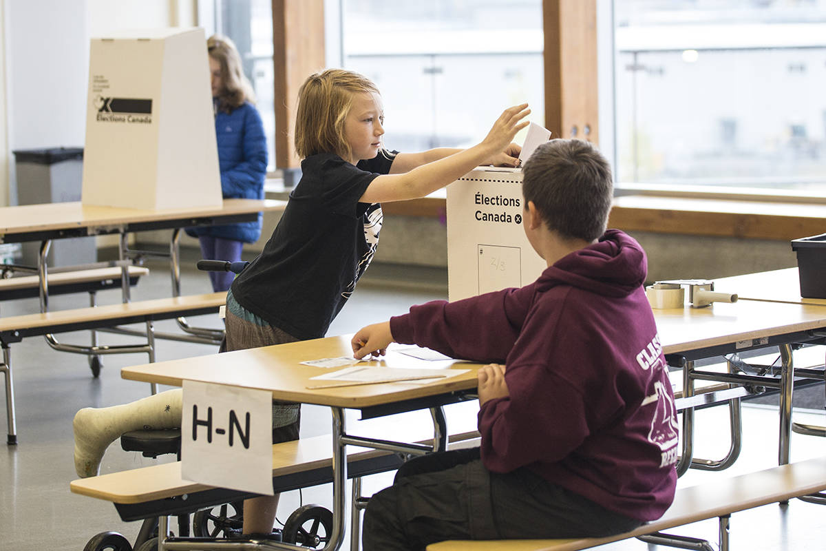 Student Votes elects Liberal minority