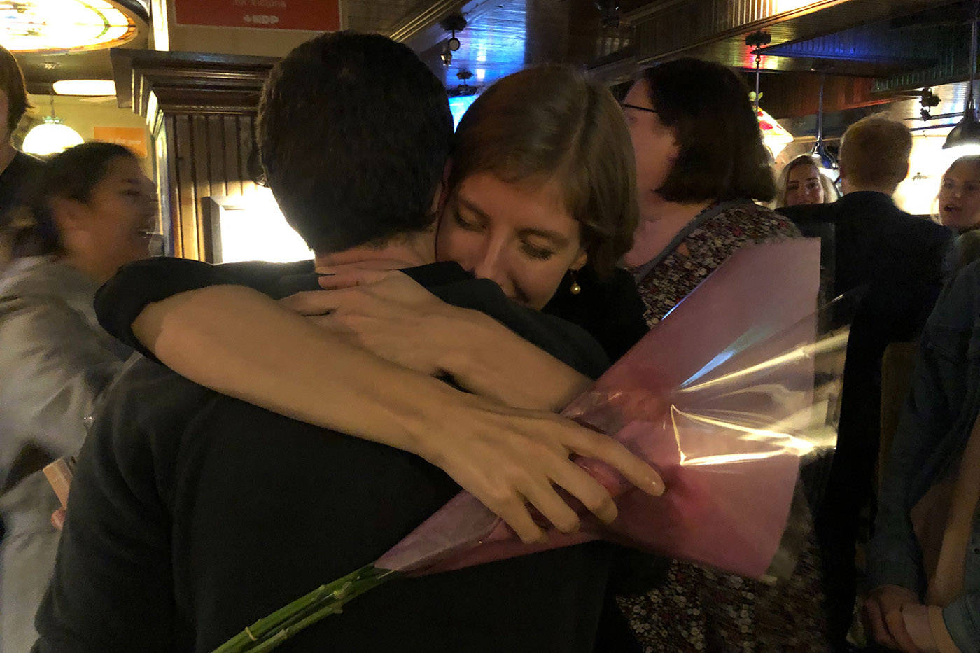 NDP candidate Laurel Collins wins the Victoria riding during the 43rd Canadian federal election. (Travis Paterson/News Staff)