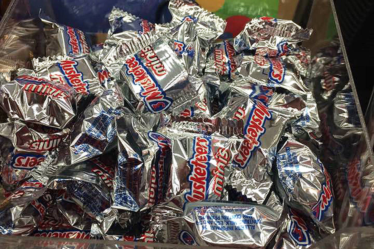 Mini 3 Musketeers are the perfect Halloween treat, for 2019 and every other year. (Philip Wolf photo)