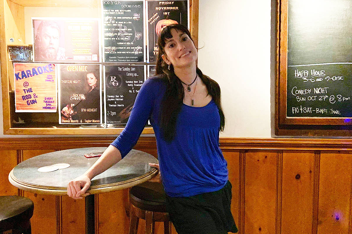 Courtesy of Wendy Alexander - Parksville’s Wendy Alexander lives in two worlds. When she’s not rehearsing for the role of Mimi in Opera Nanaimo’s upcoming performance of La Boheme, she’s waiting tables at the Rod & Gun pub.