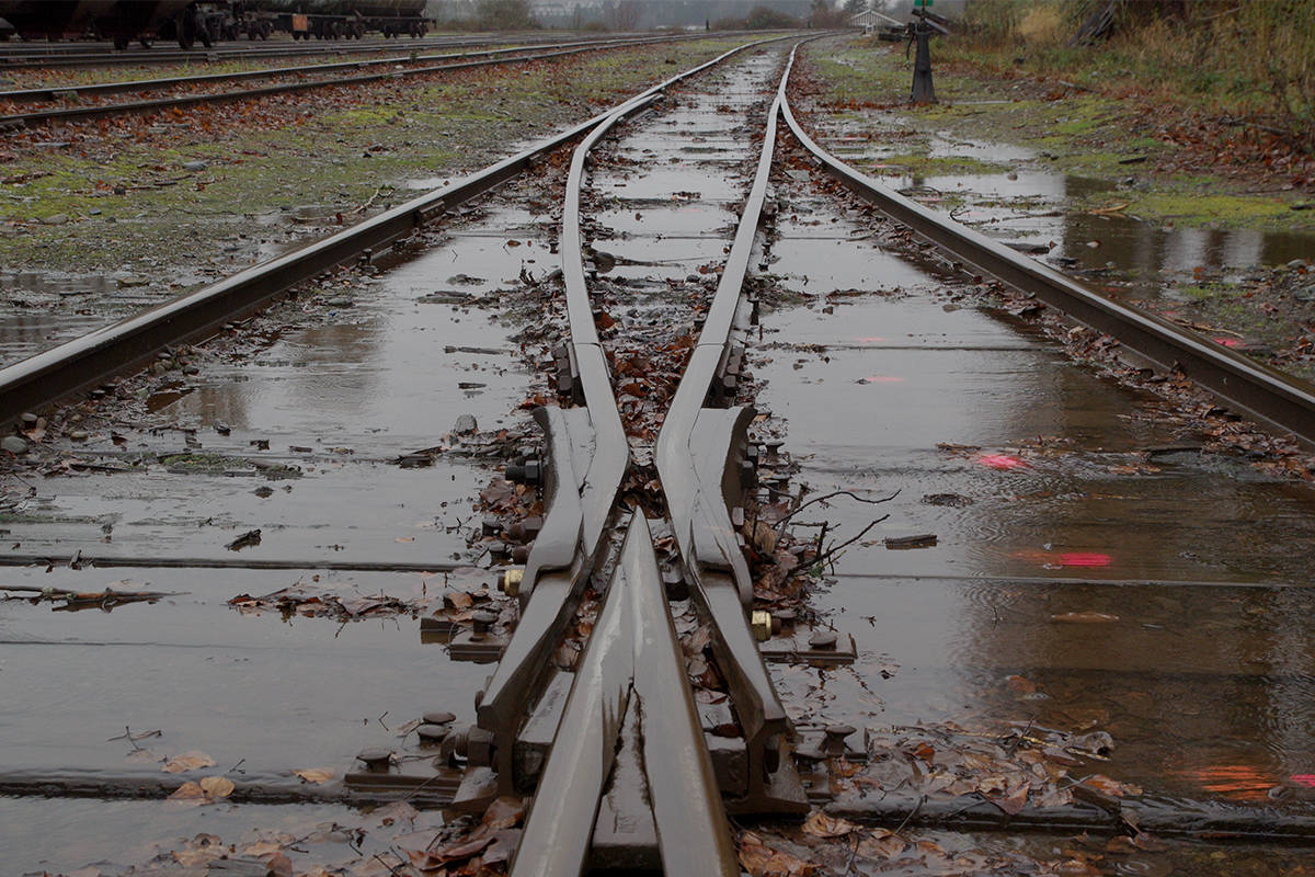 NEWS File photo - The Town of Qualicum Beach has approved a recommendation to back-pay crossing fees owed to the Island Corridor Foundation, in hopes of a smoother negotiation with the ICF about land use to install a trail. Council moved to stop payments back in 2013.