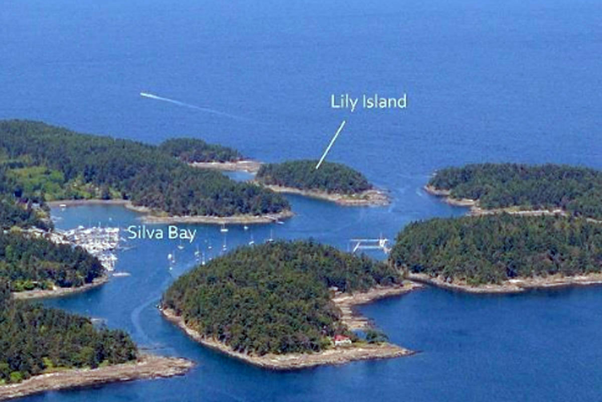 Lily Island, a three-hectare private island near Gabriola Island, is currently for sale for $1.4 million. (Colliers International photo)