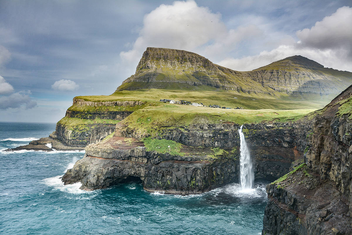In the ‘Land of 10,000 Waterfalls,’ the Faroe Islands draw more visitors for the picturesque Nordic scenery