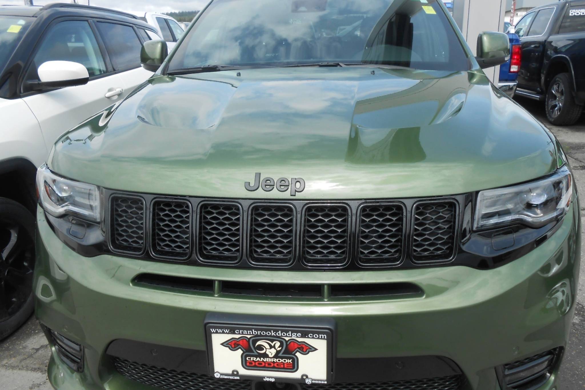 Raw power of the Jeep SRT 8. 0-60 in 4.4 seconds