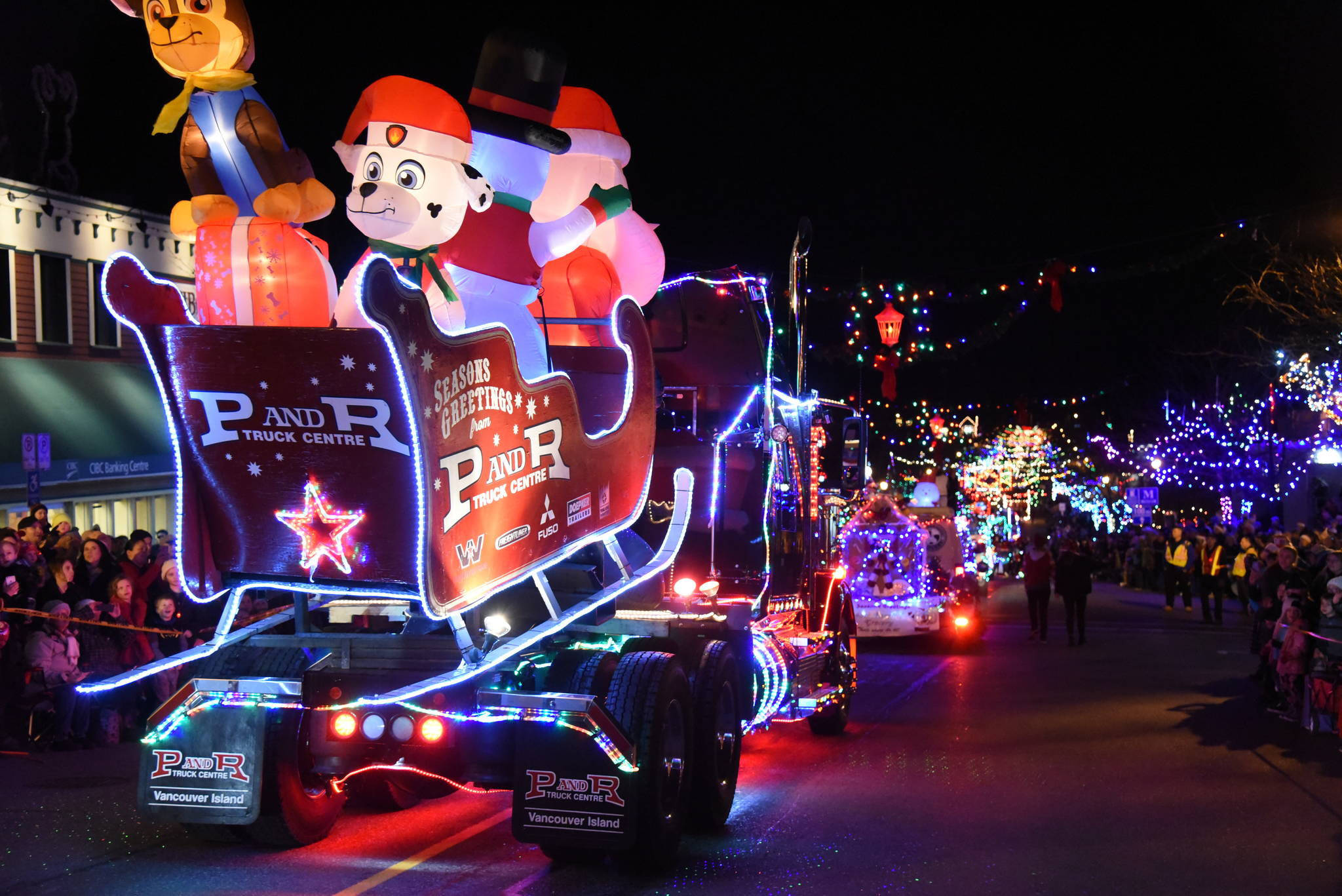 Ladymith elders still giddy for town’s annual for Festival of Lights