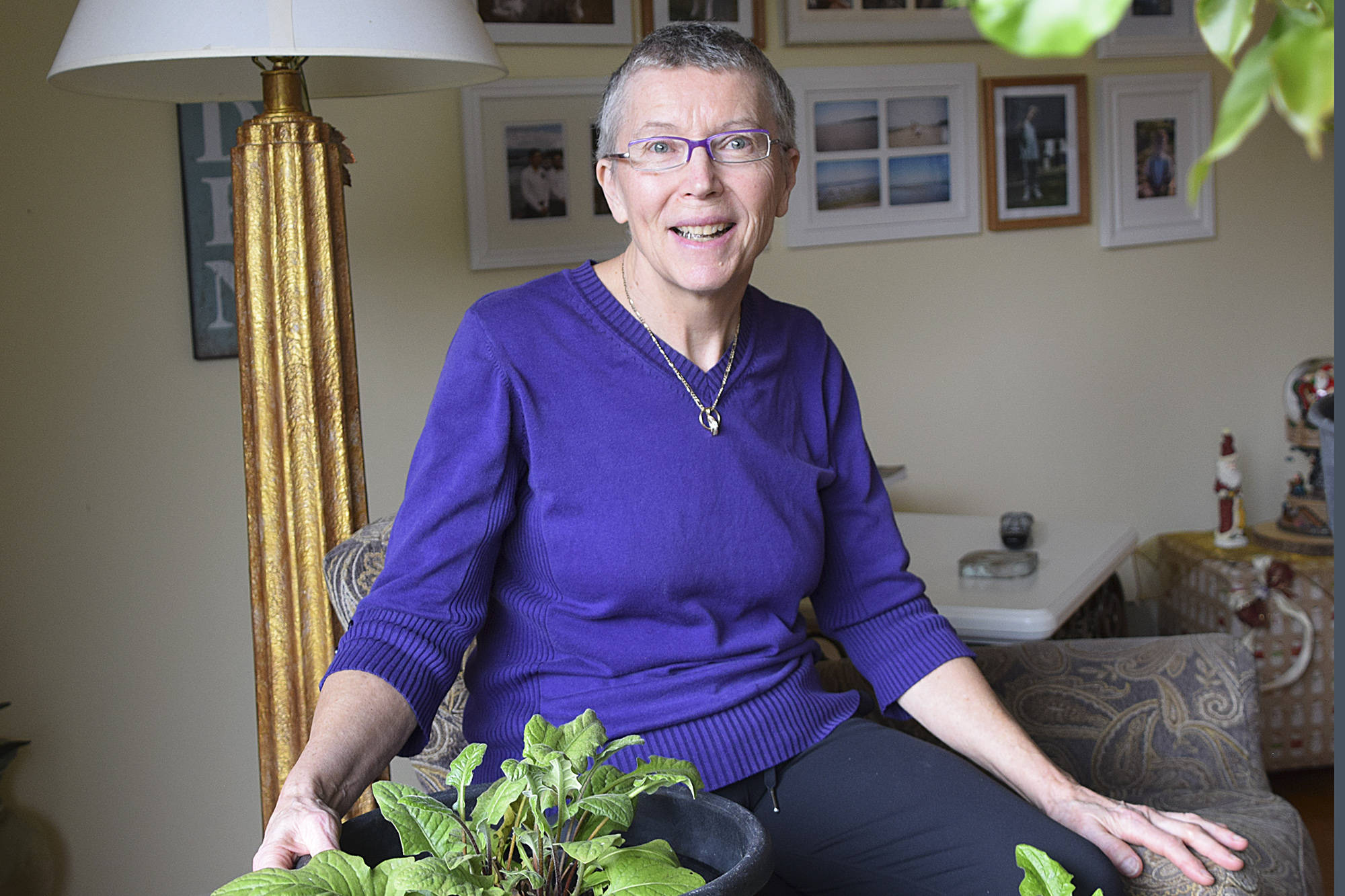 Maureen Kennah-Hafstein is overjoyed at being able to reduce her medication for Parkinson’s Disease after undergoing long-awaited Deep Brain Stimulation surgery. (Martha Wickett/Salmon Arm Observer)